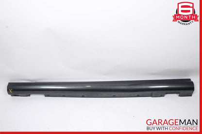 08-14 Mercedes W204 C300 Left Rocker Panel Side Skirt Molding Cover Gray
