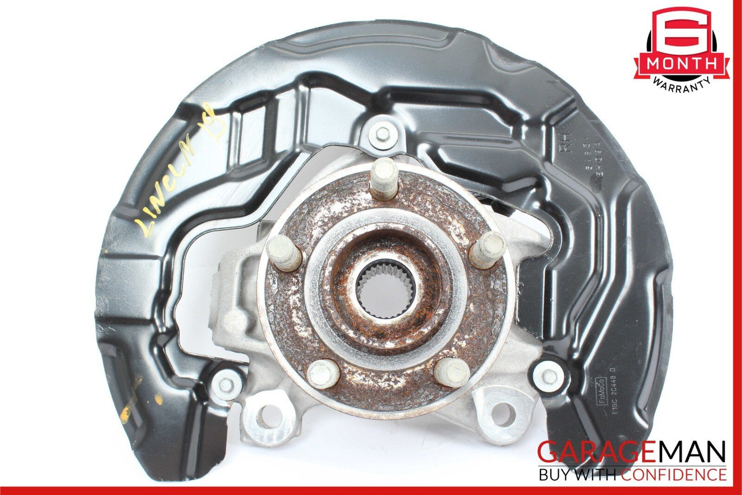 19-21 Lincoln Nautilus Front Right Side Wheel Spindle Knuckle Hub Bearing AWD