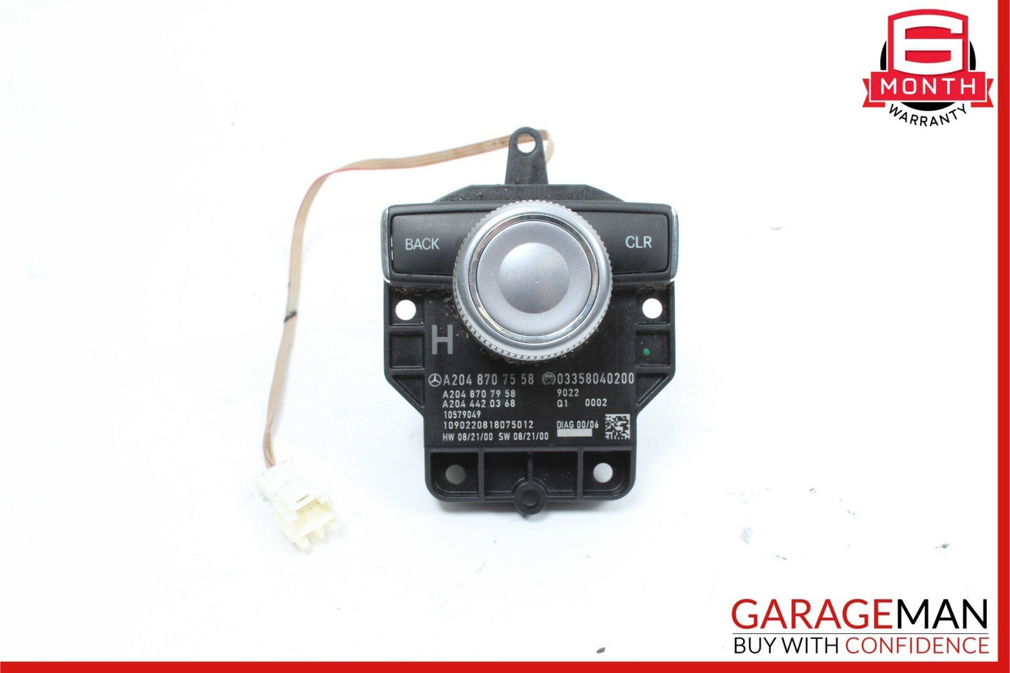 08-12 Mercedes X204 GLK350 C300 Console Command Controller Knob Multi Switch OEM