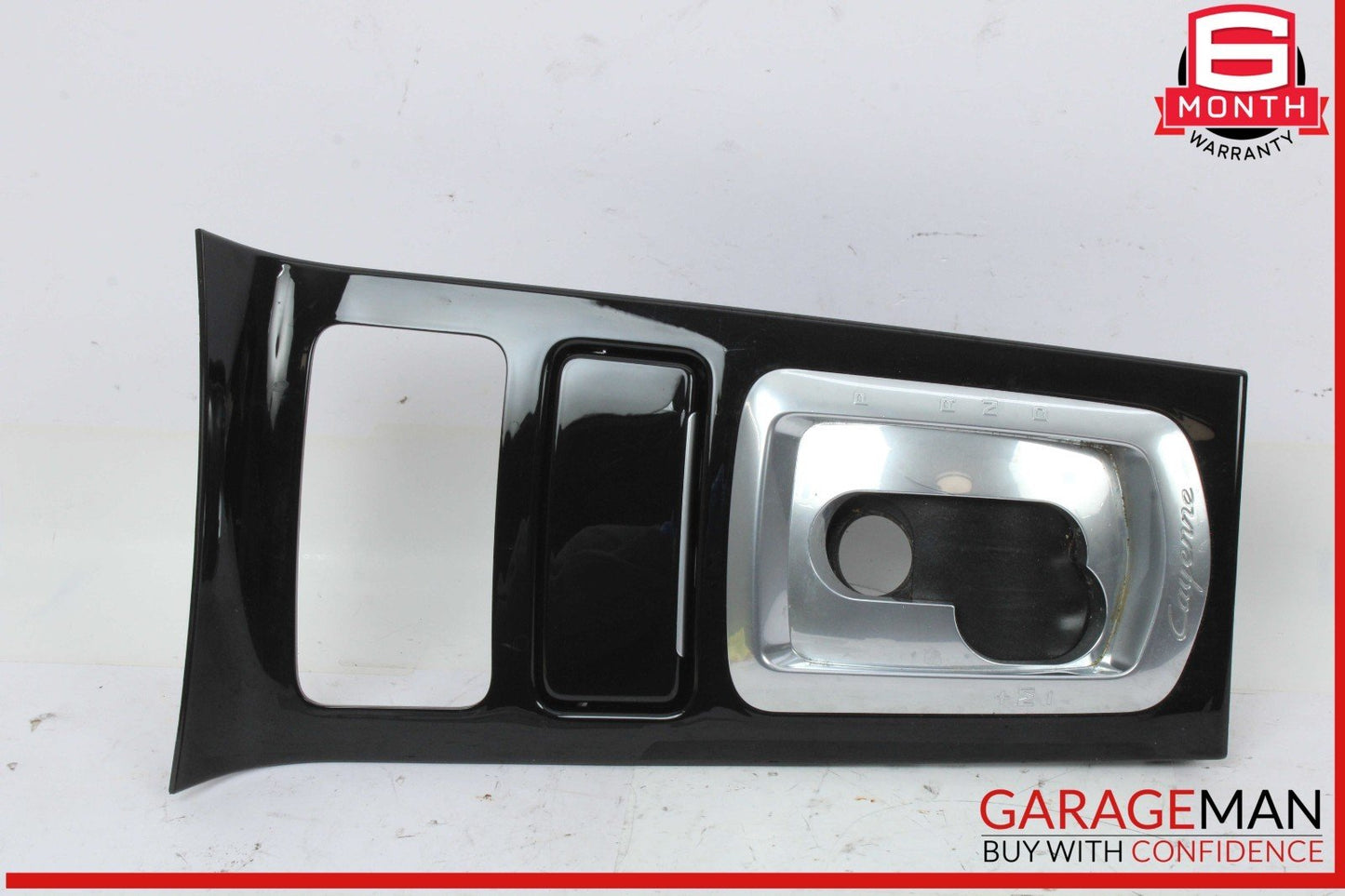 11-18 Porsche Cayenne 958 AWD Front Center Console Shifter Trim Bezel OEM