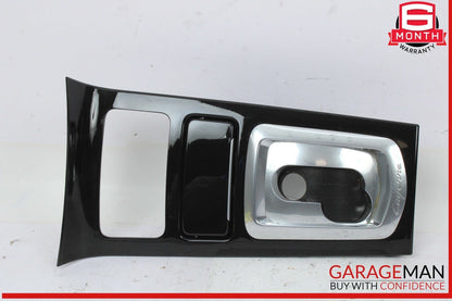 11-18 Porsche Cayenne 958 AWD Front Center Console Shifter Trim Bezel OEM