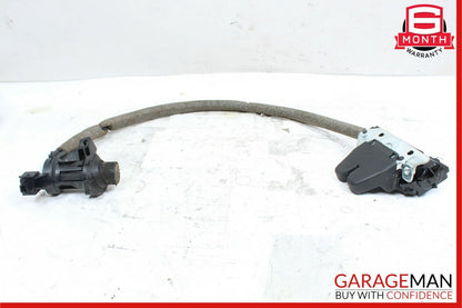 08-17 Mercedes W212 E350 Trunk Lid Latch Lock Actuator w/ Cylinder Lock Latch
