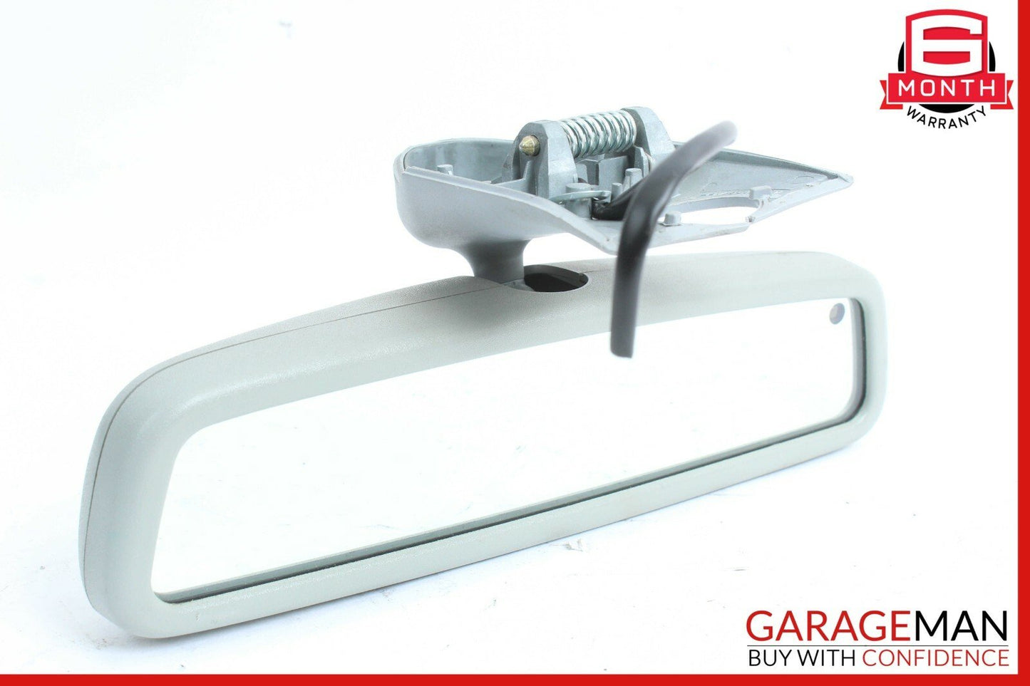 01-09 Mercedes W203 C230 C320 Front Top Upper Rear View Mirror 433123457 Grey