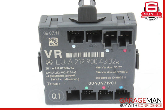 08-14 Mercedes W204 C250 C300 Front Right Passenger Side Door Controller Module