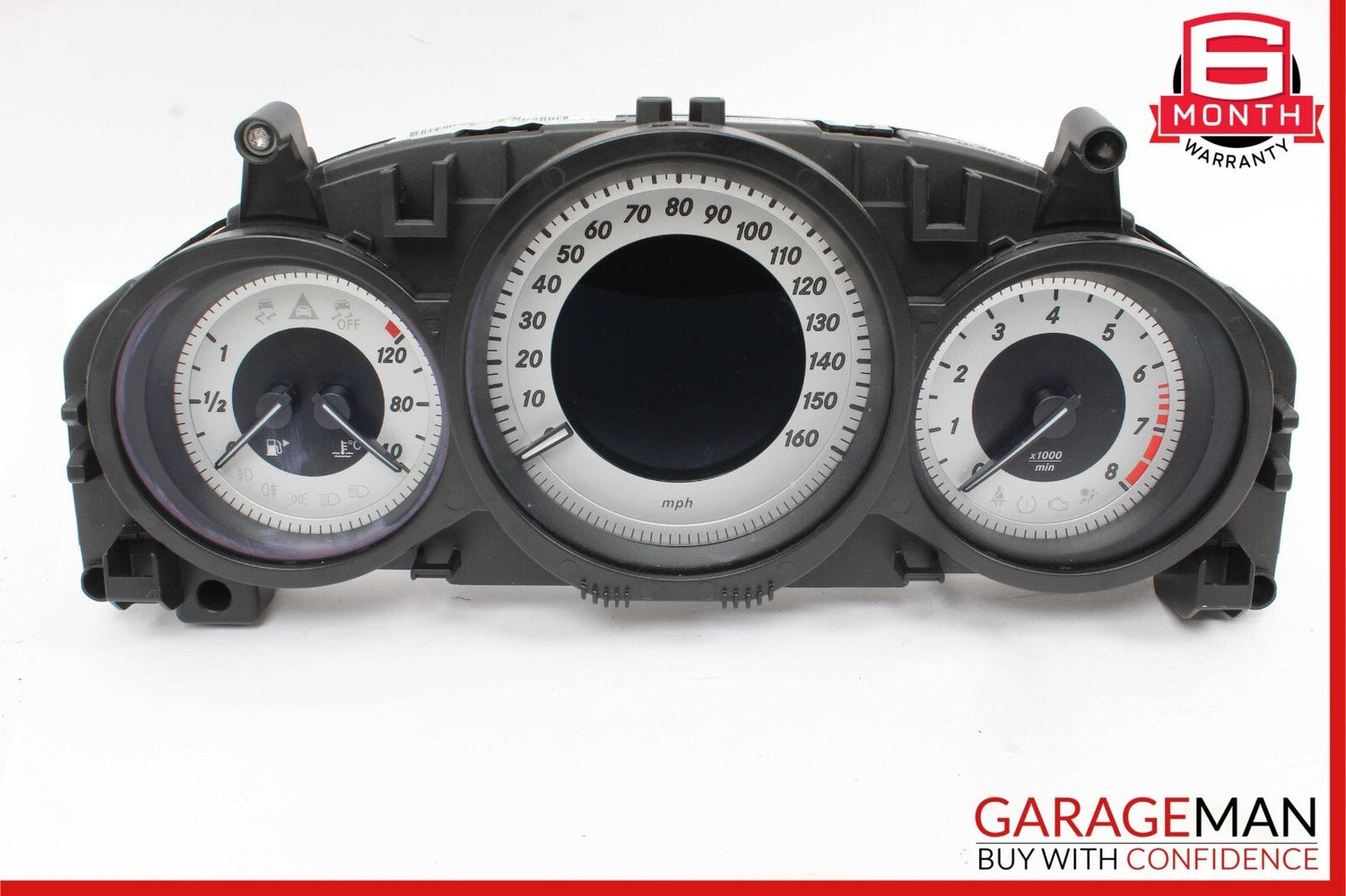 12-14 Mercedes W204 C250 C300 Instrument Speedometer Cluster Odometer Assembly