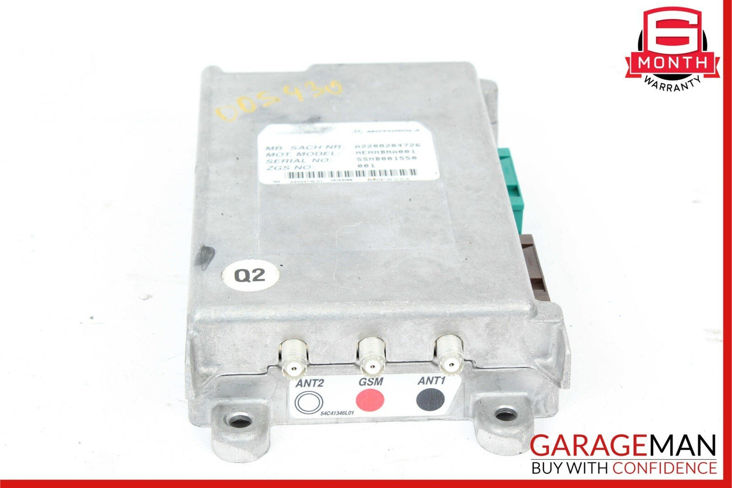Mercedes S430 E320 CL500 Voice Command Control Module Unit 2108208026