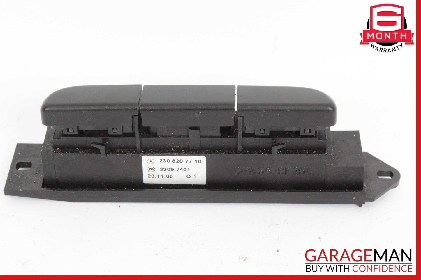 03-08 Mercedes R230 SL550 Right Side Center Console ESP Off Blank Filler Switch