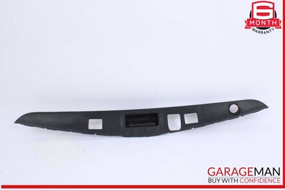 10-17 Mercedes W207 E400 E350 E550 Trunk Lid Tailgate Handle Trim OEM