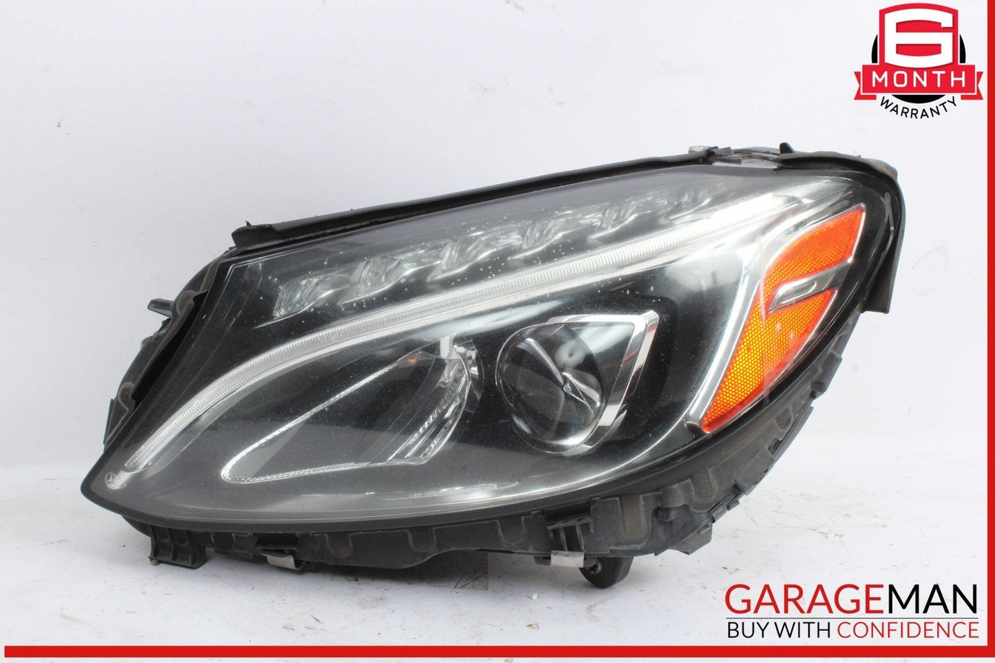 15-18 Mercedes W205 C300 C400 Front Left Headlight Lamp LED 2059064103 OEM
