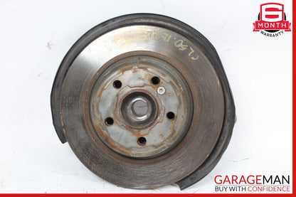 08-14 Mercedes W204 C250 Rear Right Side Spindle Knuckle Hub Bearing Brake Rotor