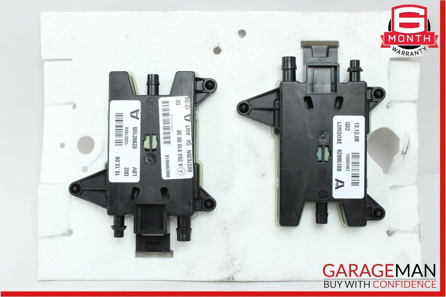 08-14 Mercedes W204 C350 Front Left Seat Lumbart Support Valve Module OEM