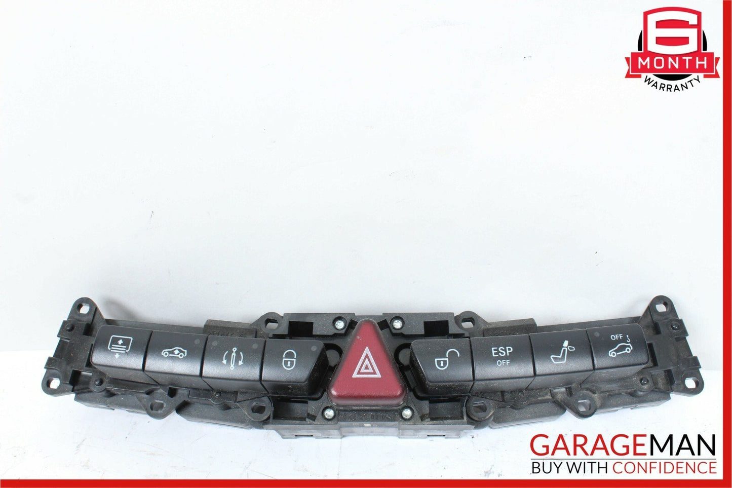 03-06 Mercedes W220 S430 Dashboard Center ESP Hazard Door Lock Control Switch