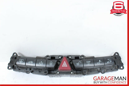 03-06 Mercedes W220 S430 Dashboard Center ESP Hazard Door Lock Control Switch