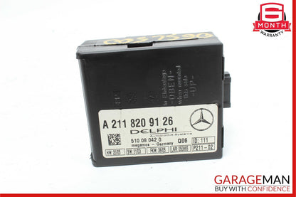 00-11 Mercedes SLK350 CLK500 CL500 SL500 Anti Theft Alarm Control Module Unit
