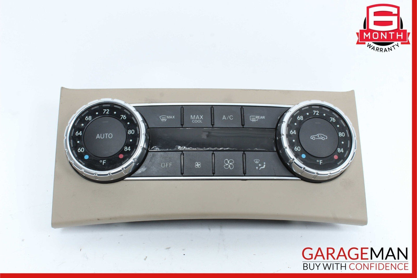 12-14 Mercedes W204 C350 AC A/C Climate Temperature Heater Switch Control Beige