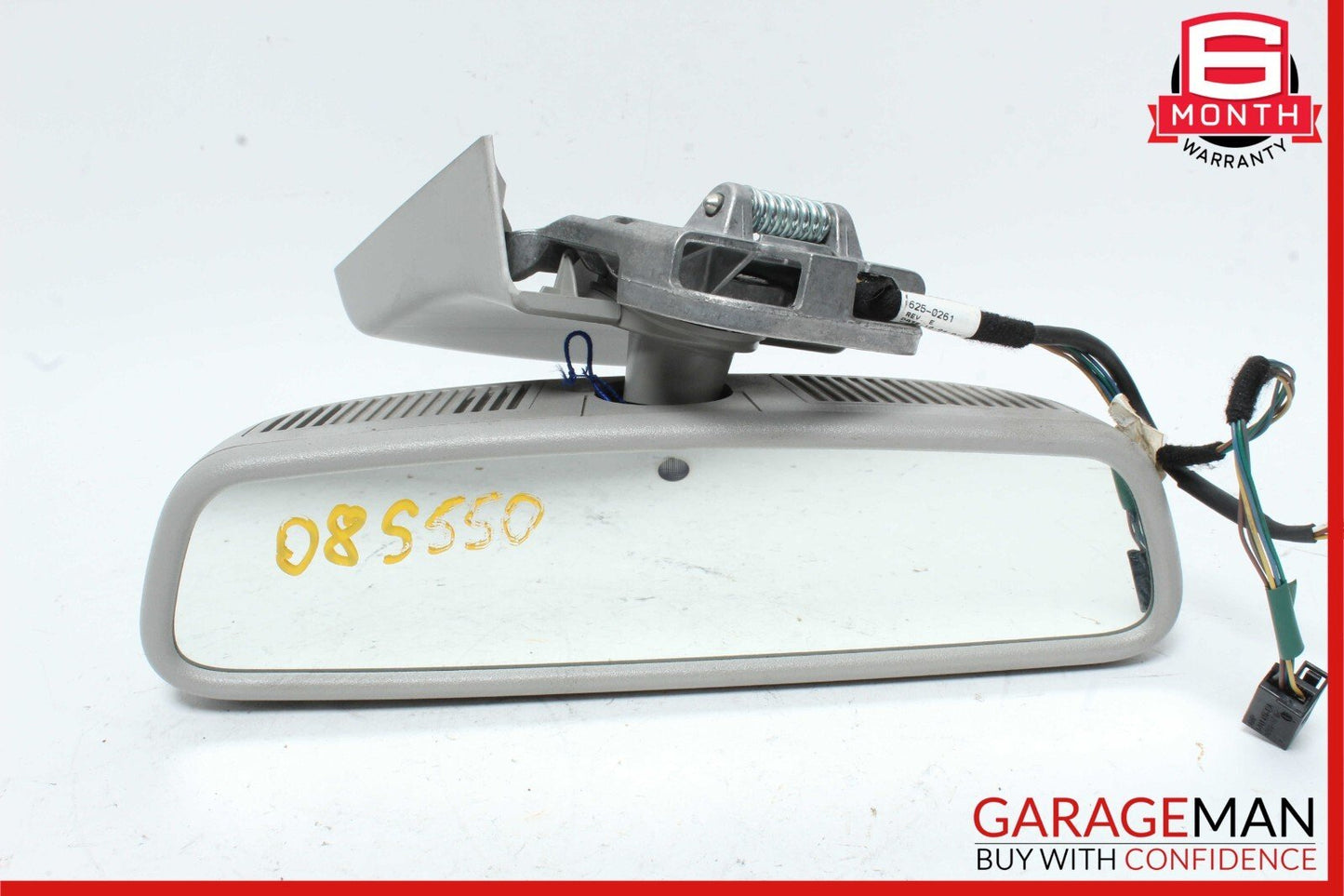 07-09 Mercedes W221 S550 S63 AMG S600 Interior Rear View Mirror Gray OEM