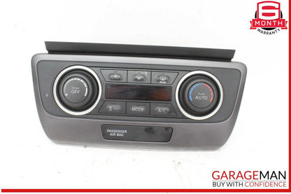 18-24 Nissan Leaf Front AC Heater Temperature Climate Control Switch Panel OEM