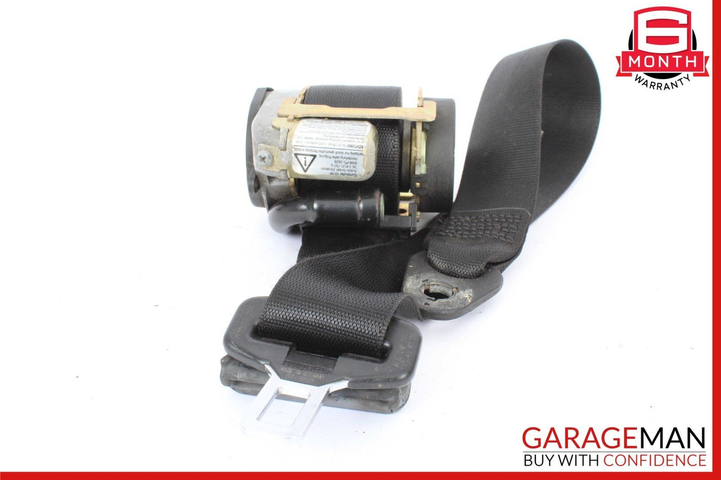 97-04 Mercedes R170 SLK230 SLK320 Front Right Side Seat Belt Seatbelt Black