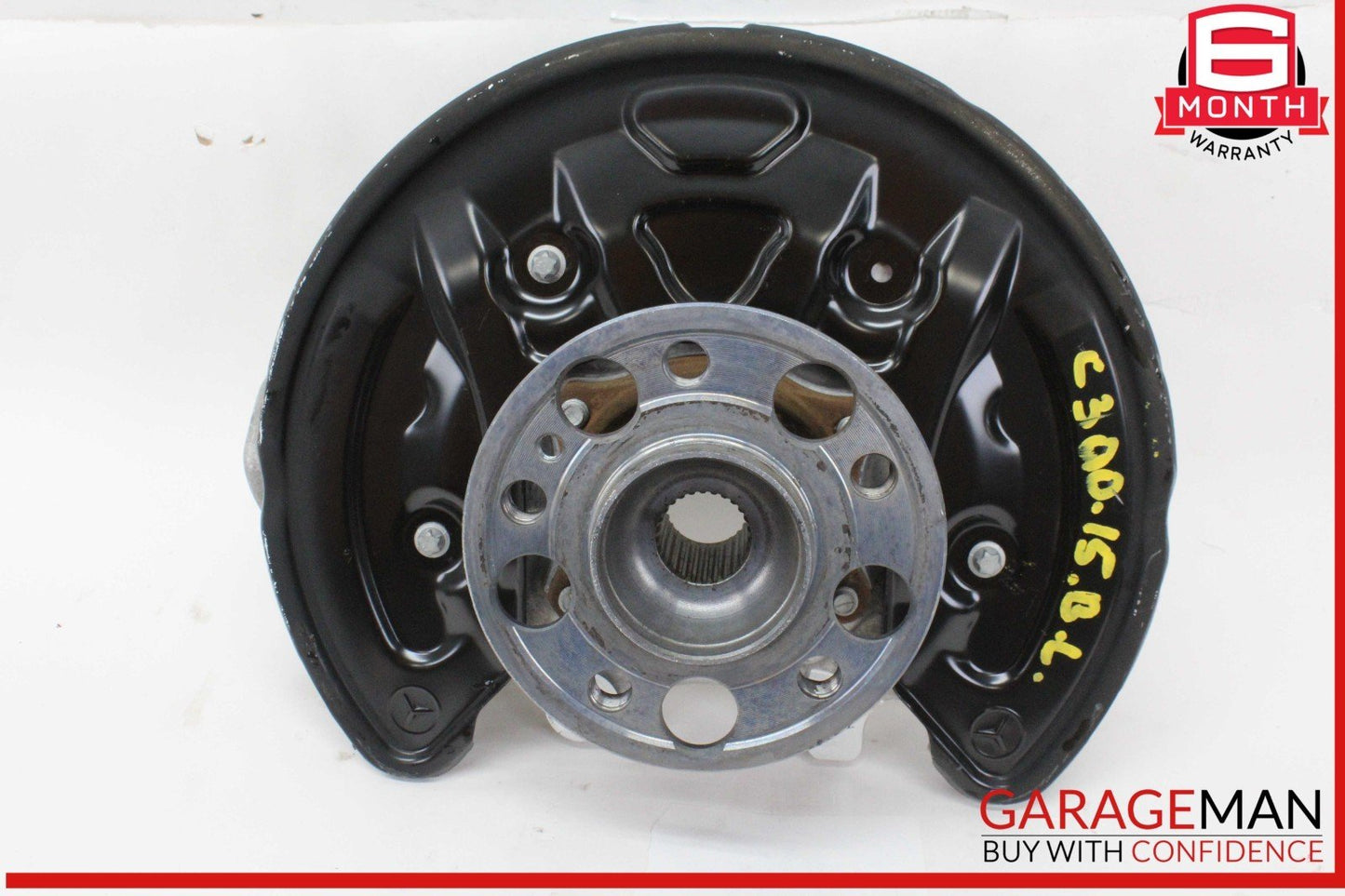 15-20 Mercedes W205 C300 C350e Rear Left Side Spindle Knuckle Wheel Hub OEM