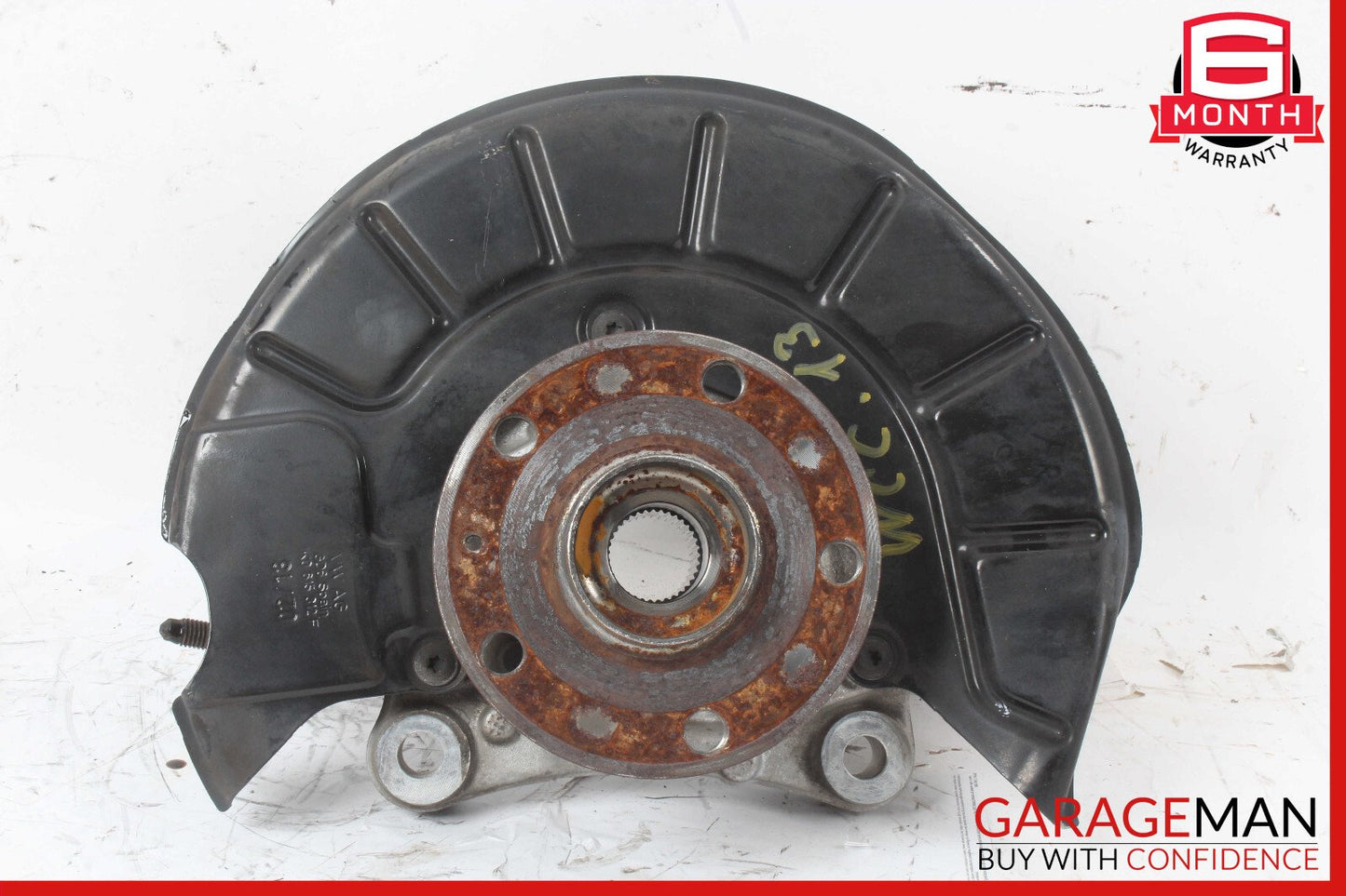 09-17 Volkswagen VW CC Front Right Side Spindle Knuckle Hub OEM