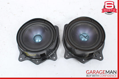 07-09 Mercedes W221 S550 Rear Left & Right Door Audio Sound Speakers Set of 2 Pc