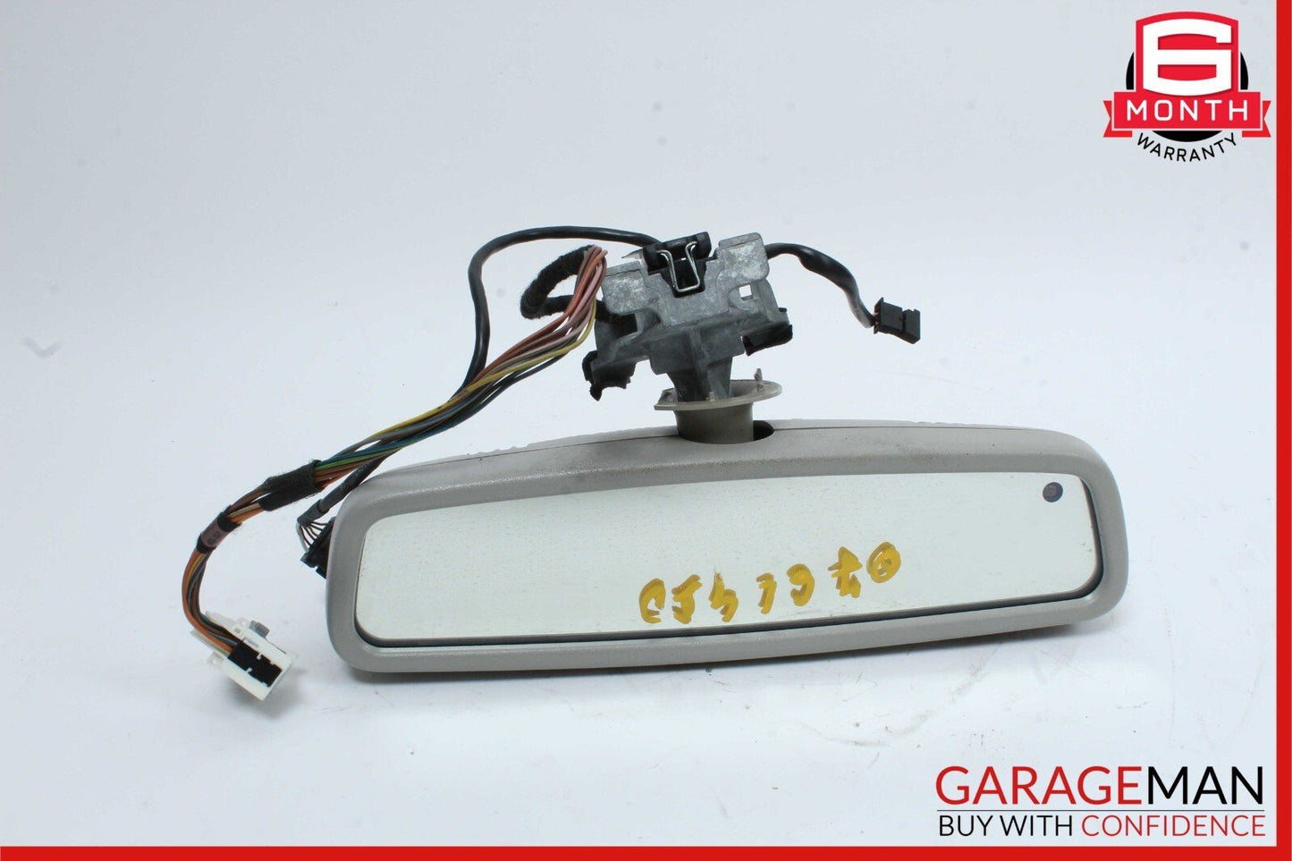 06-12 Mercedes W251 R350 ML350 Interior Top Upper Rear View Mirror Cover Grey