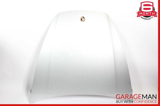 11-14 Porsche Cayenne 958 Front Hood Bonnet Panel Assembly Silver OEM