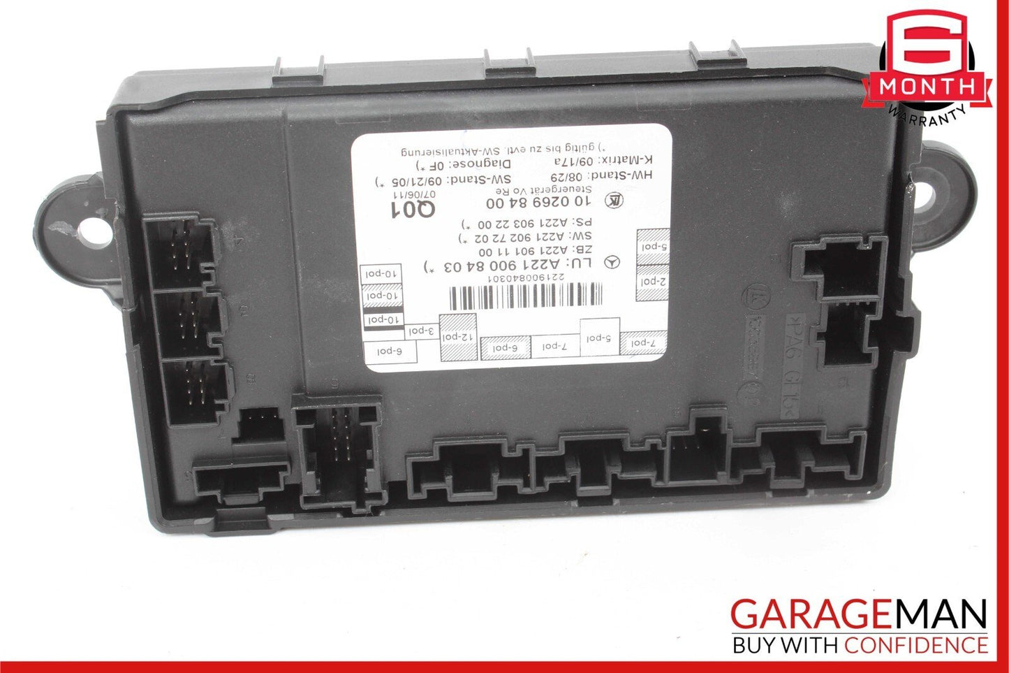 10-13 Mercedes W221 S500 S550 Front Right Side Door Control Module Unit OEM