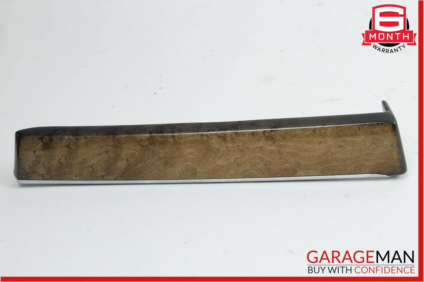 03-09 Mercedes W211 E350 E63 AMG Front Left Dash Molding Trim Bezel Cover Wood