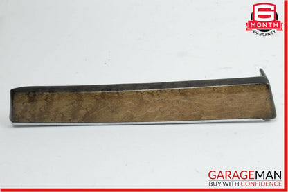 03-09 Mercedes W211 E350 E63 AMG Front Left Dash Molding Trim Bezel Cover Wood