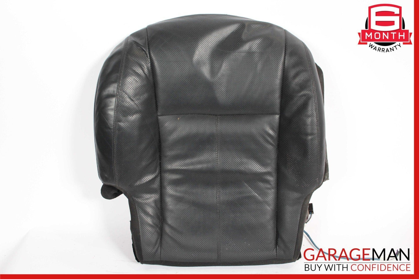 07-14 Mercedes W216 CL550 Front Left Lower Bottom Seat Cushion Cover Anthracite