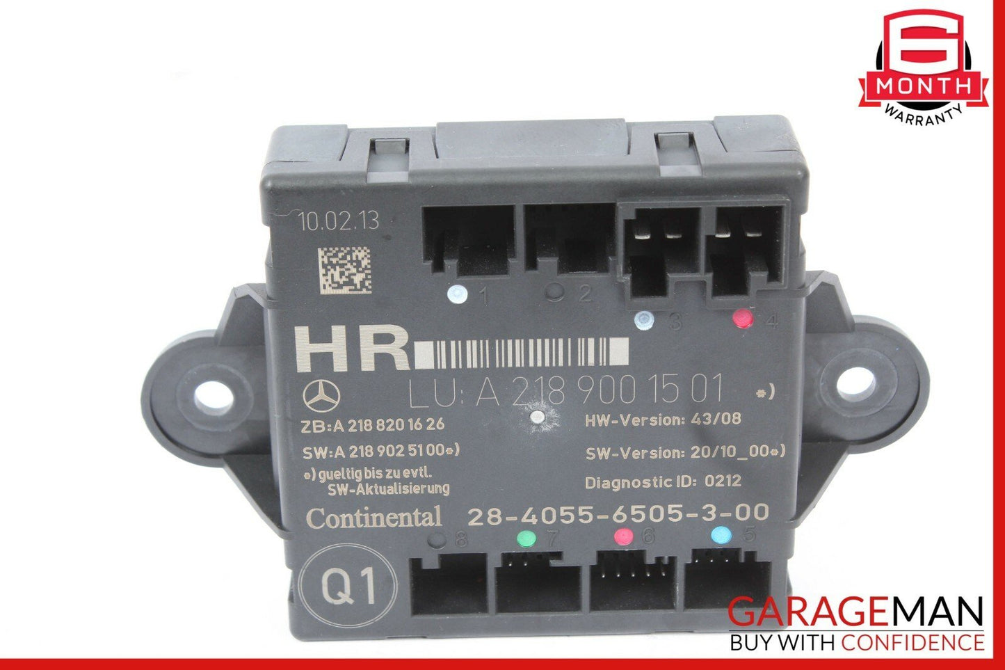 08-15 Mercedes W204 C250 C350 Rear Right Passenger Side Door Control Module OEM