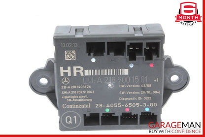08-15 Mercedes W204 C250 C350 Rear Right Passenger Side Door Control Module OEM