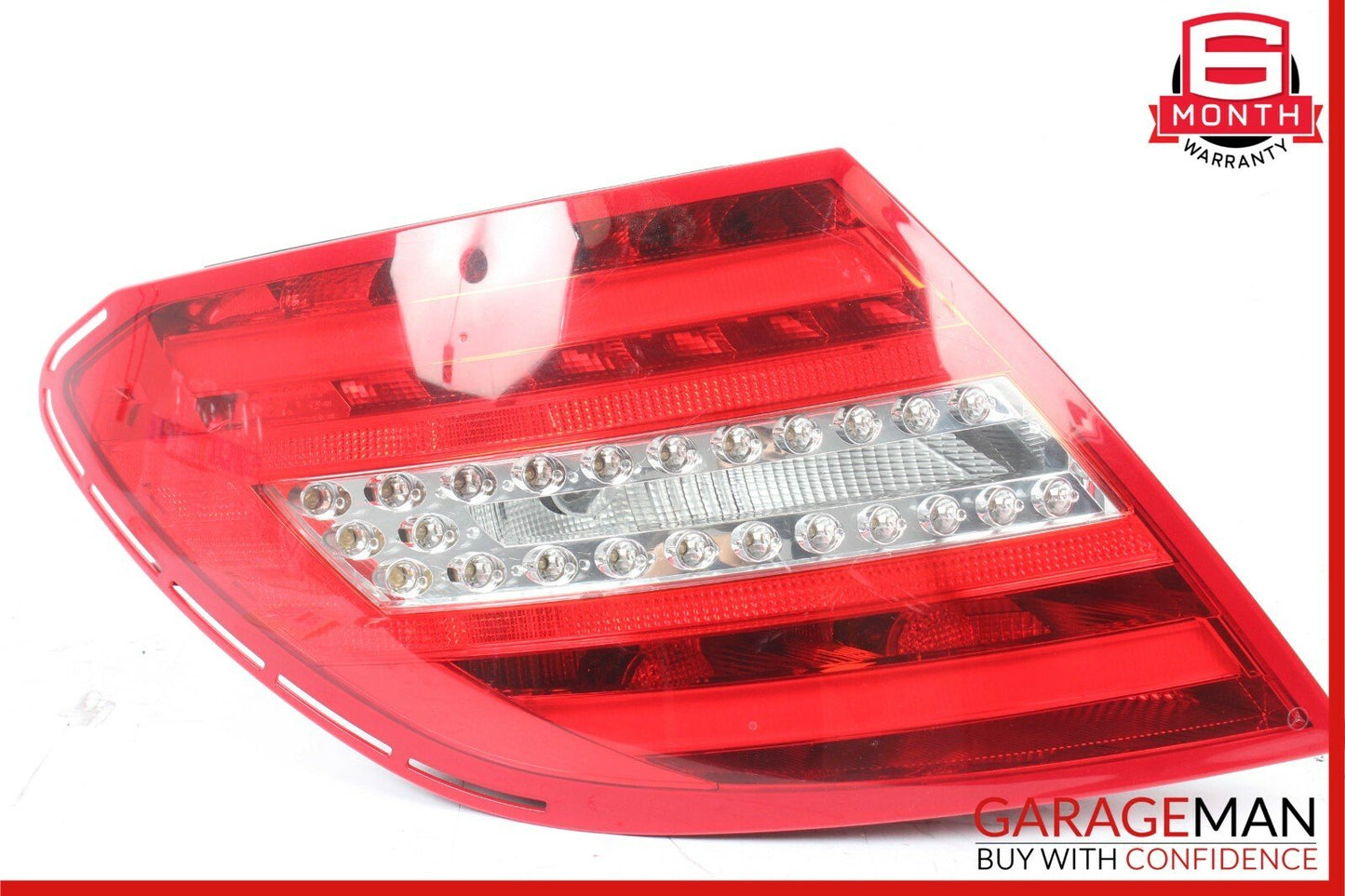 12-14 Mercedes W204 C250 C300 Rear Left Side Taillight Tail Light Lamp
