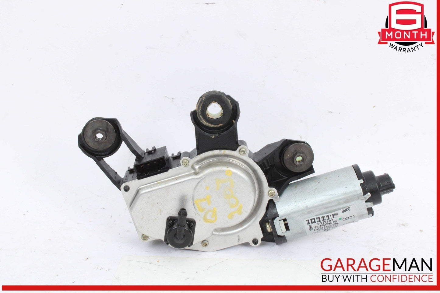 07-15 Audi Q7 Rear Trunk Hatch Windshield Wiper Motor Valeo 8E9955711C OEM