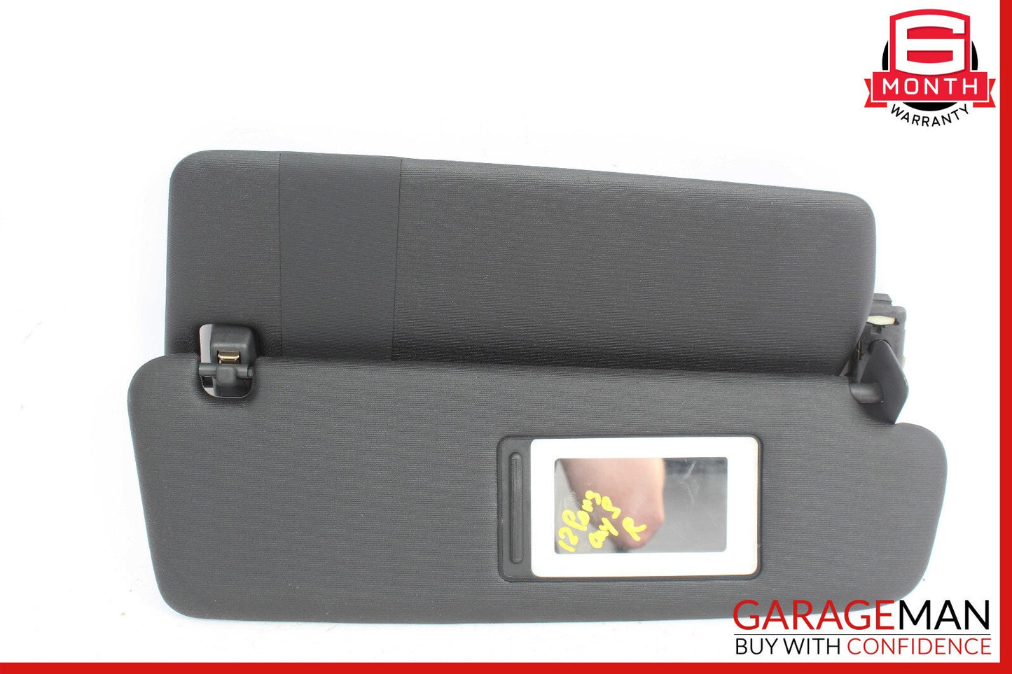 11-17 Porsche Cayenne 958 Front Right Side Sun Visor Sunshade Cover Black