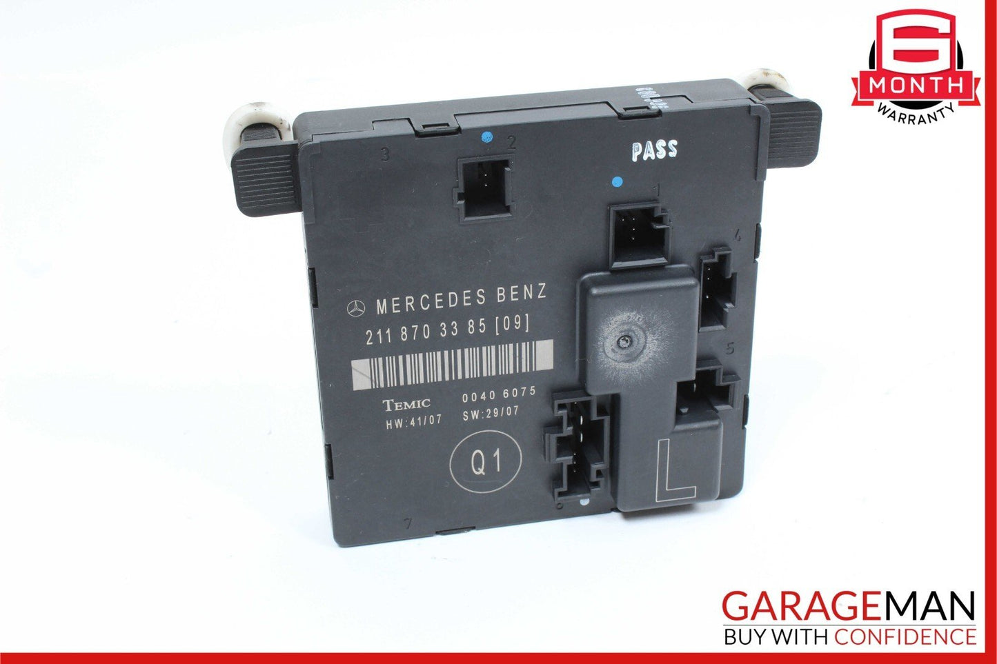 07-09 Mercedes W211 E350 E320 E550 E63 AMG Rear Left Door Control Module Unit