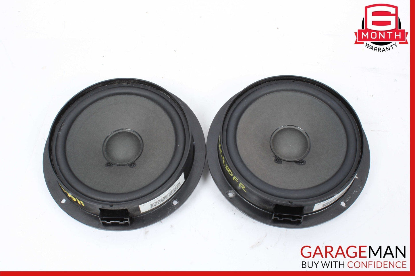 06-13 Mercedes X164 GL450 ML350 Left & Right Door Sound Audio Speakers Set of 2