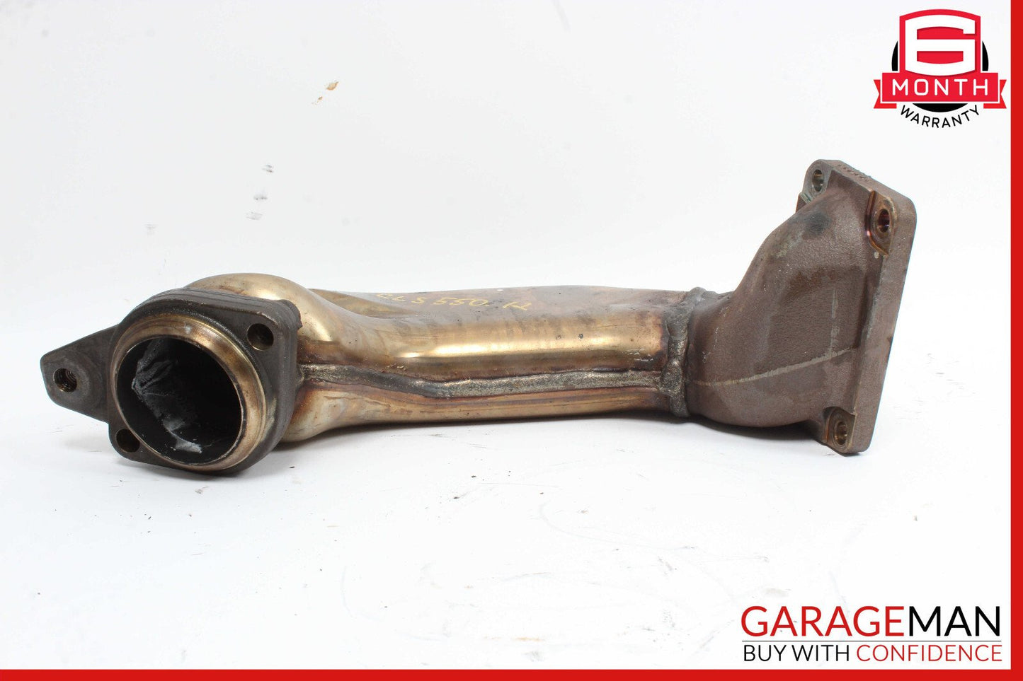 12-18 Mercedes W218 CLS550 4.6L Left Exhaust Pipe Adapter 2781400908 OEM