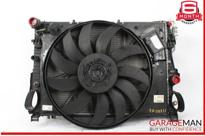 02-06 Mercedes W215 CL500 Engine Motor Cooling Fan Shroud w/ Radiator