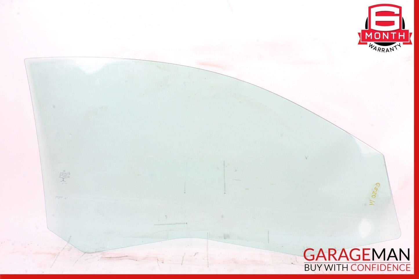 12-14 Mercedes W204 C250 C350 Coupe Front Left Driver Side Door Window Glass OEM