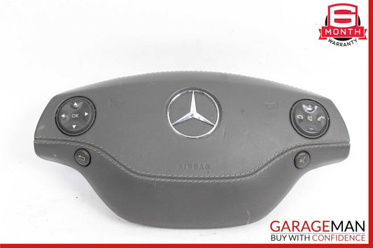 07-10 Mercedes W216 CL550 CL500 S550 Steering Wheel Airbag Air Bag Black OEM