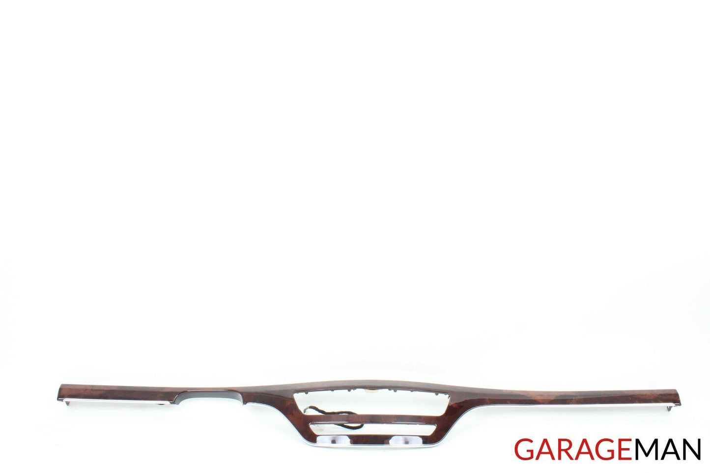 07-09 MERCEDES W221 S550 CENTER DASHBOARD DASH TRIM BEZEL COVER PANEL WOOD OEM