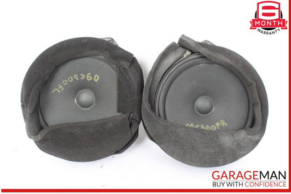 08-14 Mercedes W204 C300 Front Right & Left Side Door Sound Speaker Set of 2 Pc