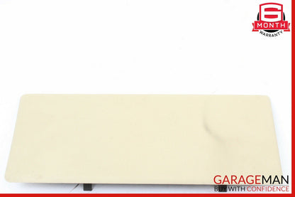 03-06 Mercedes R230 SL500 Rear Left Storage Compartment Box Cover Trim Beige