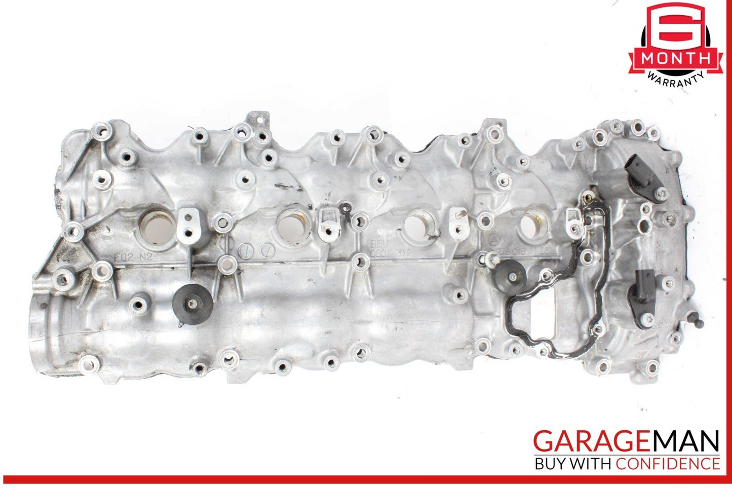 11-20 Mercedes X166 GL550 GL450 S550 Left Side Engine Cylinder Head Valve Cover