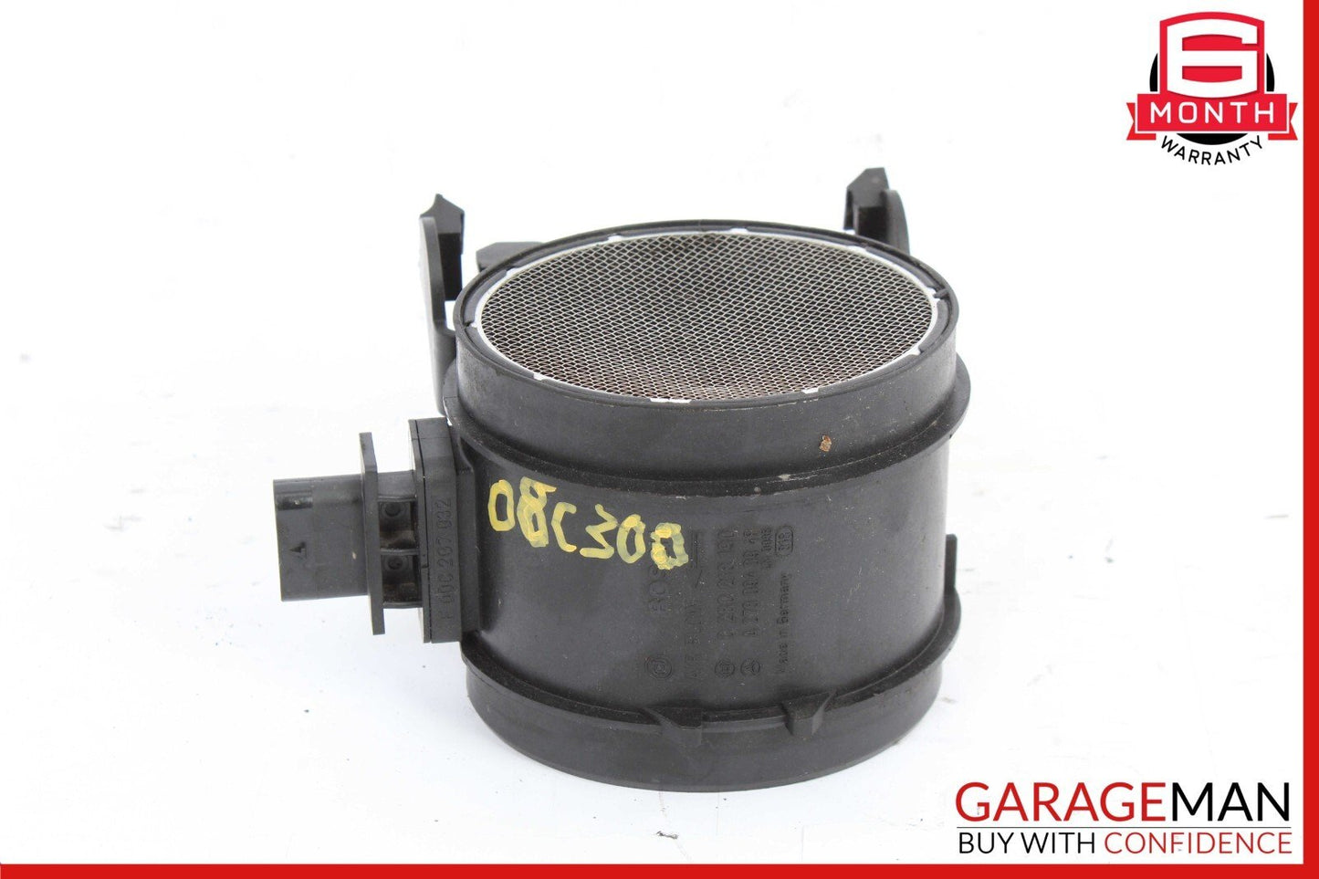06-15 Mercedes W204 C300 E500 E550 Bosch MAF Mass Air Flow Sensor Meter Tube OEM