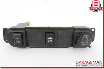 01-05 Chrysler PT Cruiser Wiper Defrost Power Outlet Button Control Switch OEM