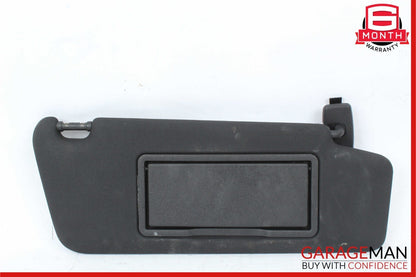 08-14 Mercedes W204 C250 Front Right Passenger Sun Visor Sunvisor Shade Black