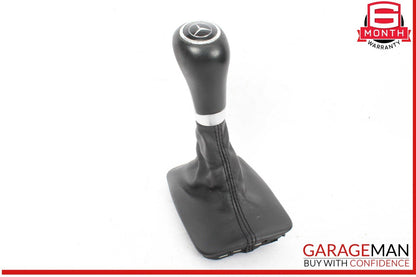 12-14 Mercedes W204 C250 C300 Floor Gear Shift Shifter Knob Boot Cover Black OEM